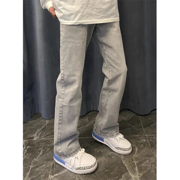 Youth Casual Male Straight-leg Denim - Image 2