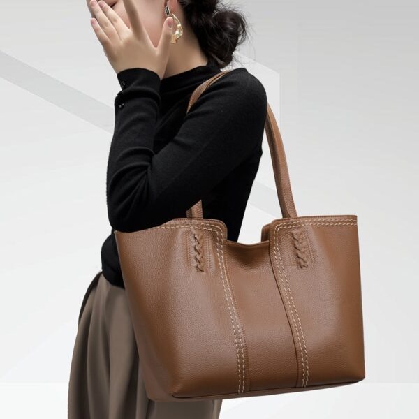 Leather Bag For Woman New Women's Tote Bag - Image 3
