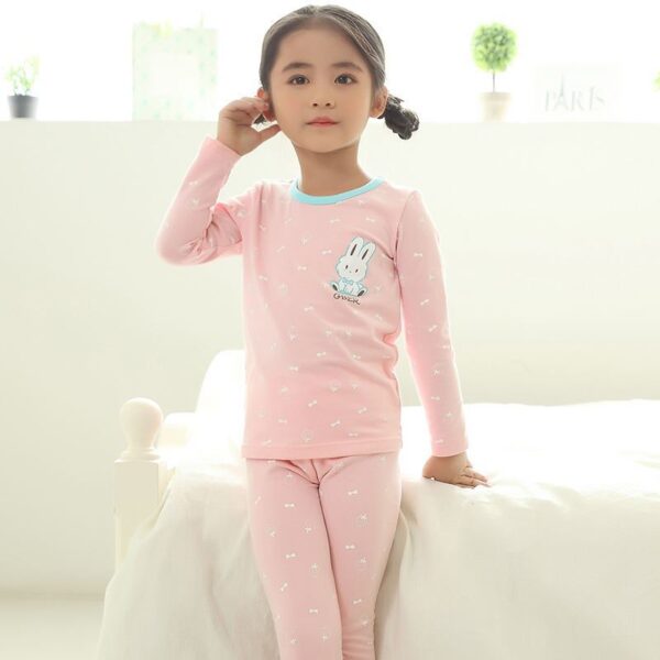 Children's cotton clothes suit - Image 3