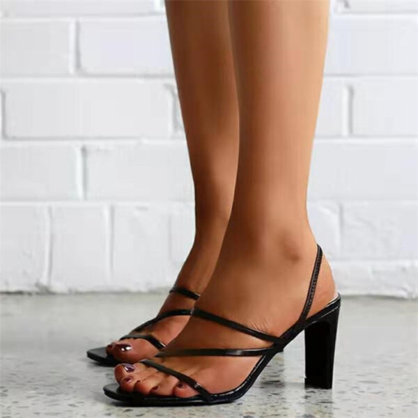 Stiletto Sandals Plus Size 36-43 Woman High Heels Shoes Lady - Image 4