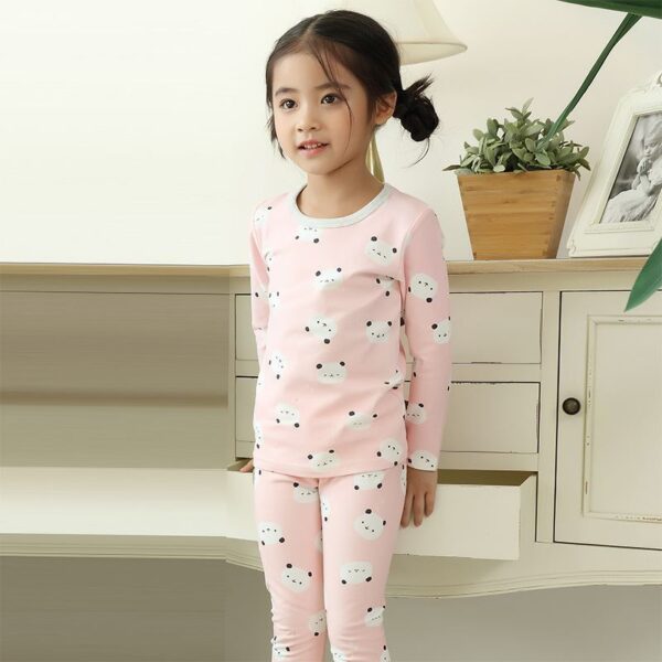 Children's cotton clothes suit - Image 2