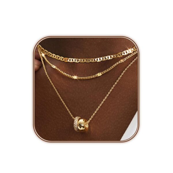 Necklace Zircon-laid Necklace Suit Women - Image 6