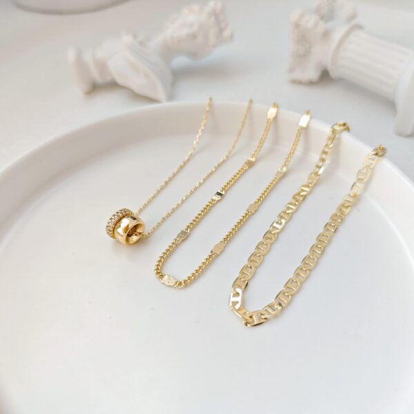 Necklace Zircon-laid Necklace Suit Women - Image 4